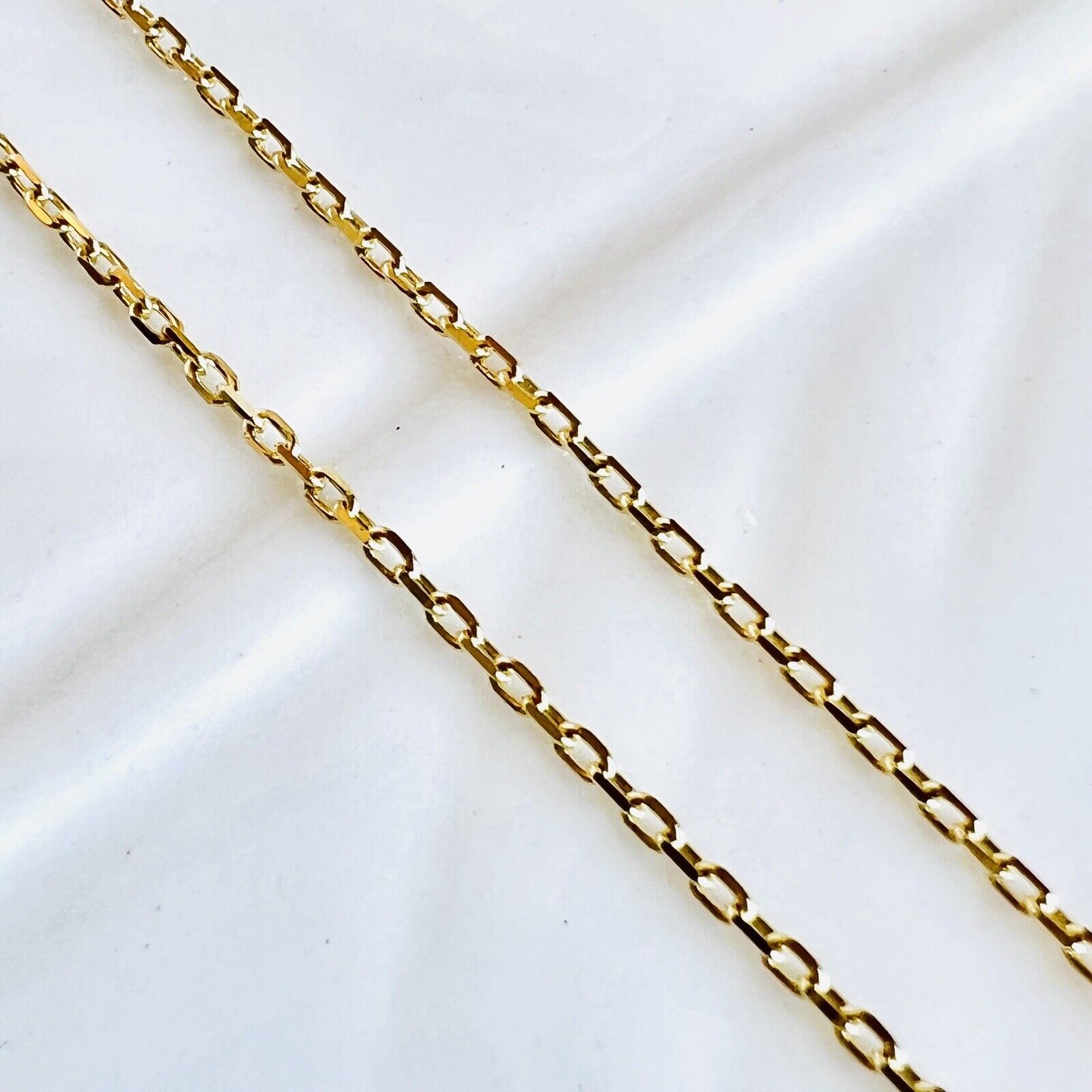 Solid 14k Yellow Gold Bee Hive Heart Pendant/Charm Necklace, New 18"